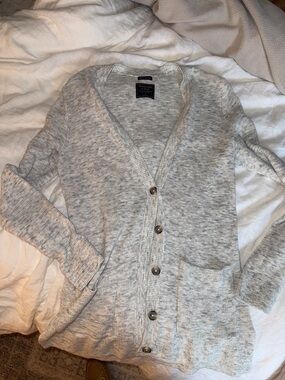 Abercrombie & fitch cotton cardigan sweater